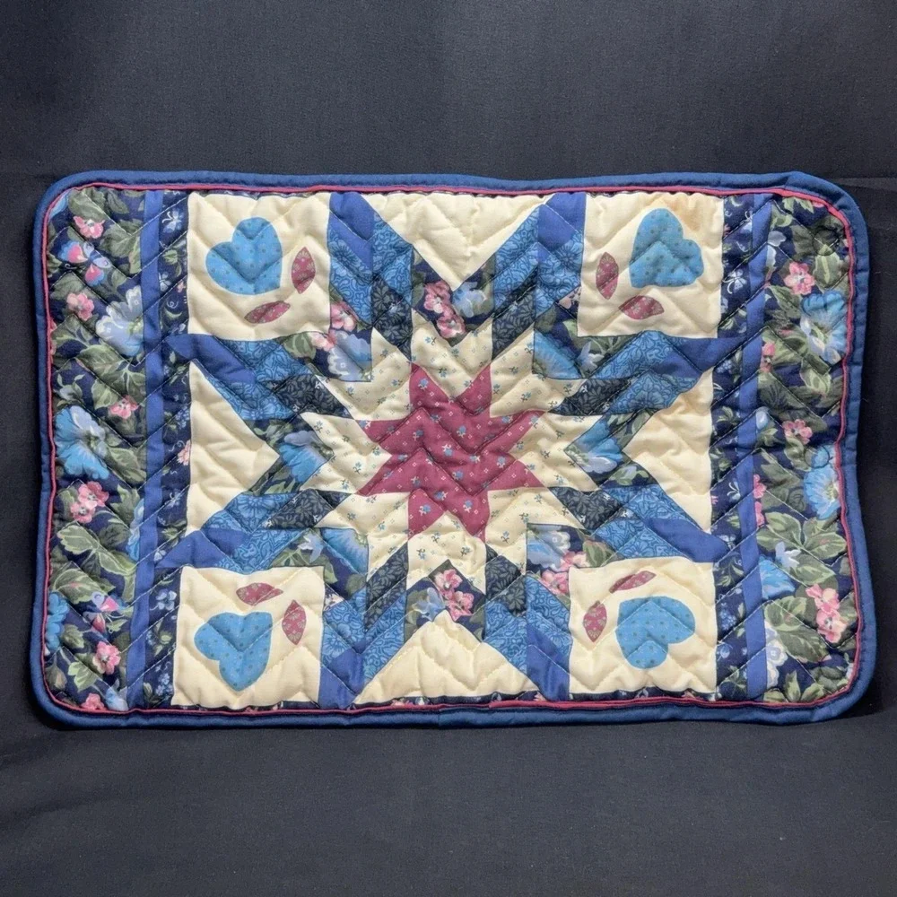 Vintage Quilted Pyrex Casserole Carrier Cozy Cottage Core Floral Kitchen 17x12
